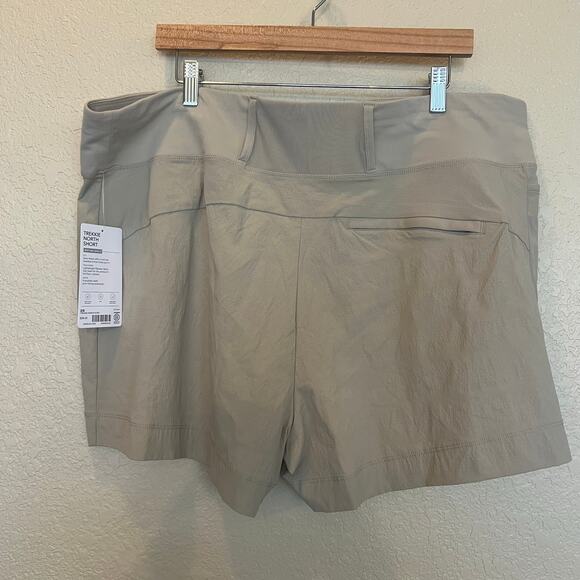NEW Athleta Trekkie North Shorts Ecru 20 Plus Size Hiking Casual Everyday Shorts - Picture 4 of 7